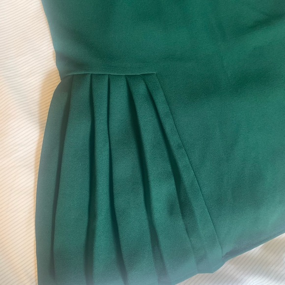 Zara, emerald green dress, size XS - Picture 4 of 5